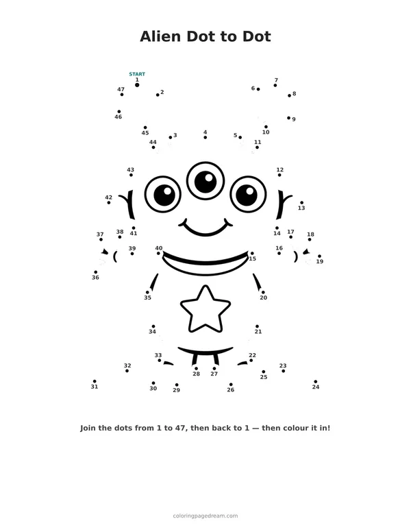 Space dot to dot pages