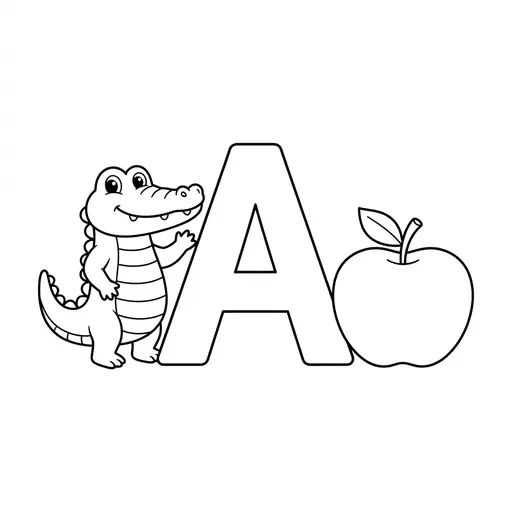 Alphabet Coloring Pages coloring pages